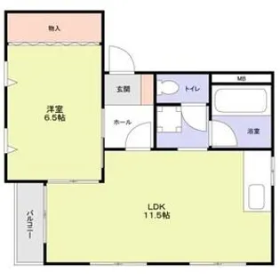 パルティーレ武蔵関【4階】の間取り