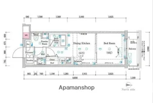 ラフィスタ鷺ノ宮【308号室】の間取り
