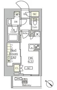 ARKMARK大塚【2階】の間取り