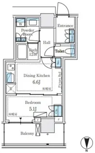 パークシティ中野 ザ タワー ブリーズ【4階】の間取り