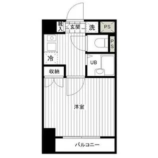 ロイヤルアメニティー東池袋【1階】の間取り