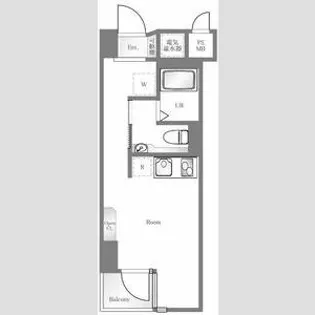 池袋シティハイツ【2階】の間取り