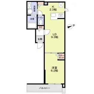 FOREST MAISON KOMAGOME NORTH【3階】の間取り