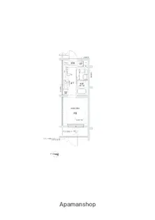 RELUXIA方南町Ⅱ【105号室】の間取り