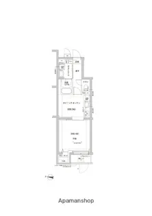 RELUXIA方南町Ⅱ【1階】の間取り