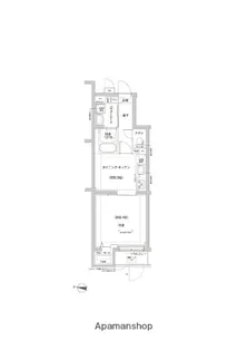 RELUXIA方南町Ⅱ【2階】の間取り