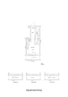RELUXIA方南町Ⅱ【3階】の間取り