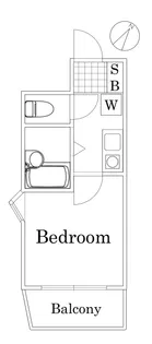 レクセル小竹向原【6階】の間取り