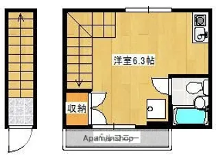 IKフラット3【201号室】の間取り