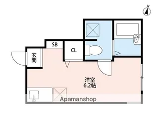AVANCE春日町【1階】の間取り