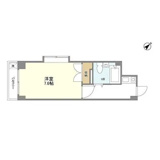 CASA DEL GLICINE【3階】の間取り