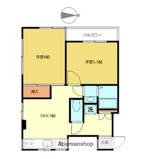 シャトレー千代田Ⅱ【3階】の間取り
