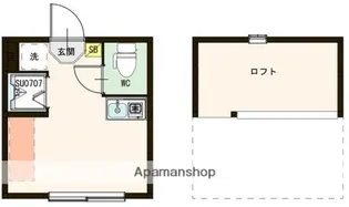 アルモニー千川【1階】の間取り