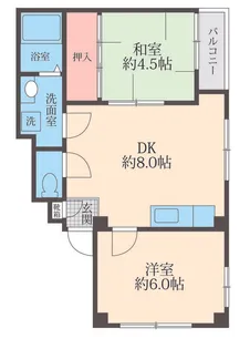 澤栗ビル【2階】の間取り