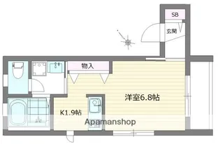 T&N’S 目白Ⅱ【302号室】の間取り