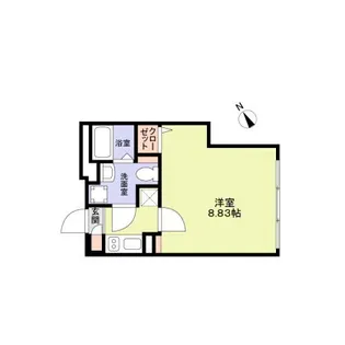 THE RESIDENCE ICHIGAYADAIMACHI【1階】の間取り