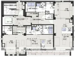 グリーンレジデンス【2階】の間取り