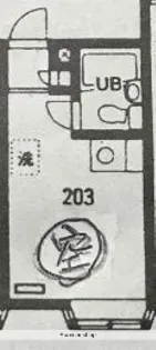 アークヴィラ四谷【2階】の間取り