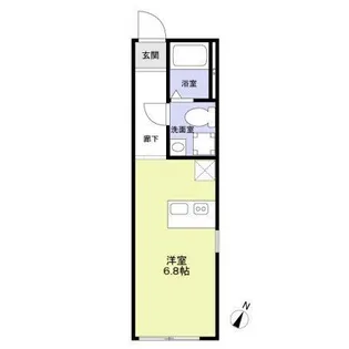 URBAN NEST 杉並【1階】の間取り