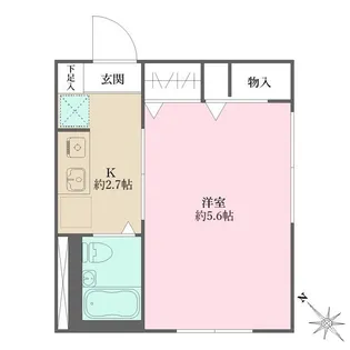 メゾンYK【2階】の間取り