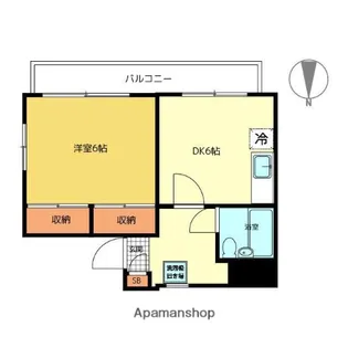 セイユーコーポ【5階】の間取り