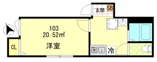 グレース練馬桜台【1階】の間取り