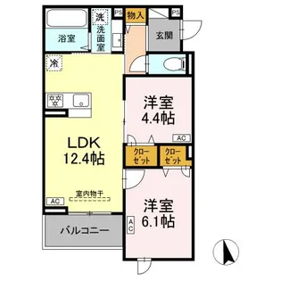 (仮称)徳丸7丁目PJ【3階】の間取り
