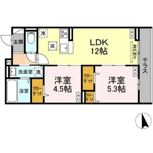 (仮称)徳丸7丁目PJ【1階】の間取り
