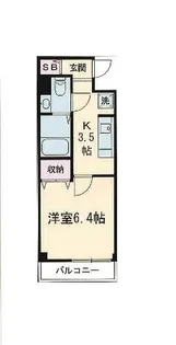 Eラオジアー【3階】の間取り