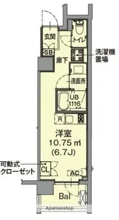 不二美屋Ⅲ【4階】の間取り