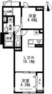 BONHEUR【1階】の間取り
