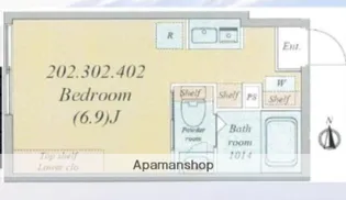 GRANDE野方NORTH【3階】の間取り