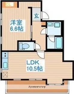 SILVERADO方南【1階】の間取り