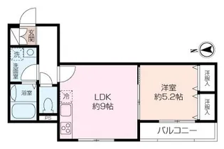 仮称ALTIRA池袋本町【2階】の間取り