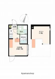 TOKYO LUMINA【1階】の間取り
