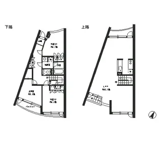モノデコール石神井公園【3階】の間取り