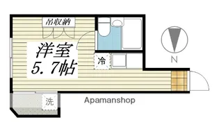 メゾン・ド・ロティール【205号室】の間取り
