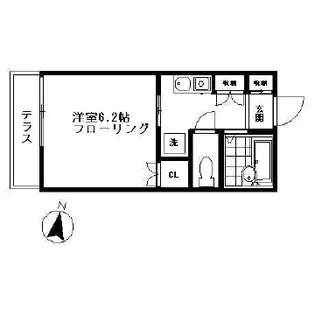 東京都練馬区下石神井3丁目【アパート】の間取り