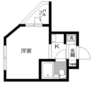 日神パレス下落合【510号室】の間取り