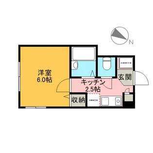 ラフィネ・コート【1階】の間取り