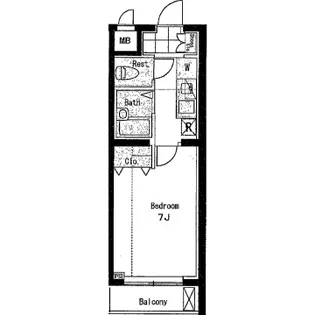 CQレジデンス練馬赤塚【1階】の間取り