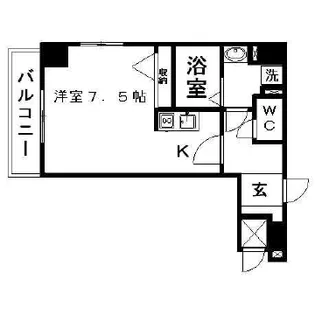 リヤド カガヤ【0304号室】の間取り