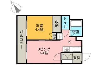 日神パレステージ東長崎【0702号室】の間取り