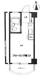 サンルートアライ【4階】の間取り
