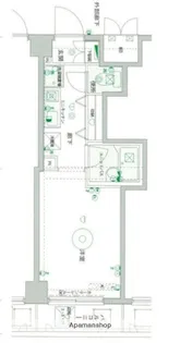 パークウェル目黒本町【2階】の間取り