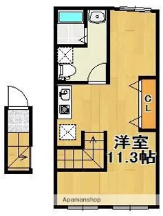 アイディ西馬込【403号室】の間取り
