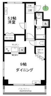 ファミール大森【201号室】の間取り