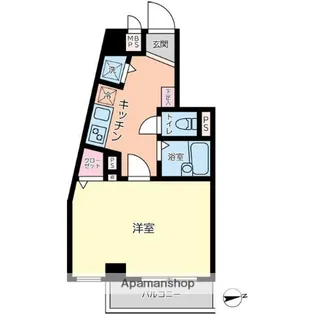 ブライズ大森【8階】の間取り