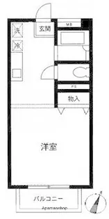 コトー三田【101号室】の間取り