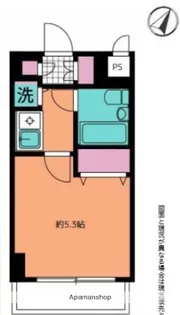 ワコーレ西馬込【1階】の間取り